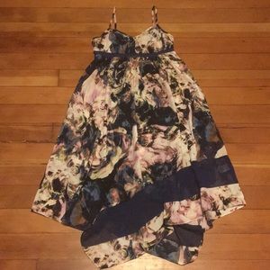 Simply Vera Asymmetrical Midi Dress w/ Pockets